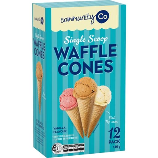 Community Co Traditional Waffle Cone 170g