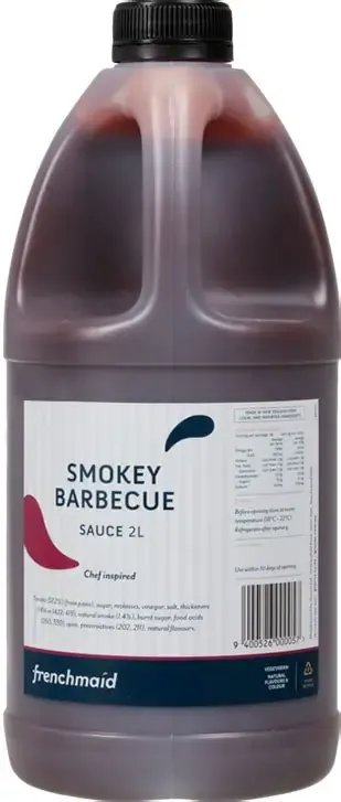 French Maid Smokey BBQ Sauce 2L