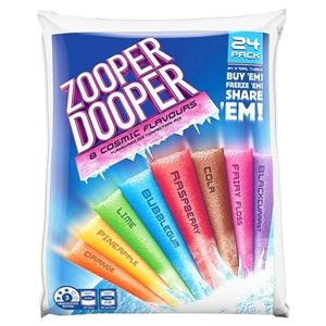 ZOOPER DOOPER COSMIC FLAVOURS 24PK