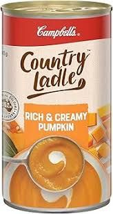 Campbells Country Ladle Rich & Creamy Pumpkin Soup 500g