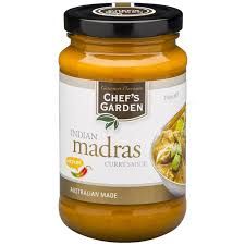 Chefs Garden Madras Curry Sauce 375g