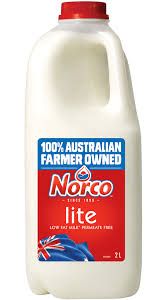 Norco Lite Milk 2Ltr