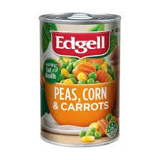 Edgell Peas Corn & Carrots 420g
