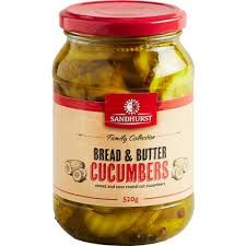 Sandhurst Bread & Butter Cucumbers 2kg