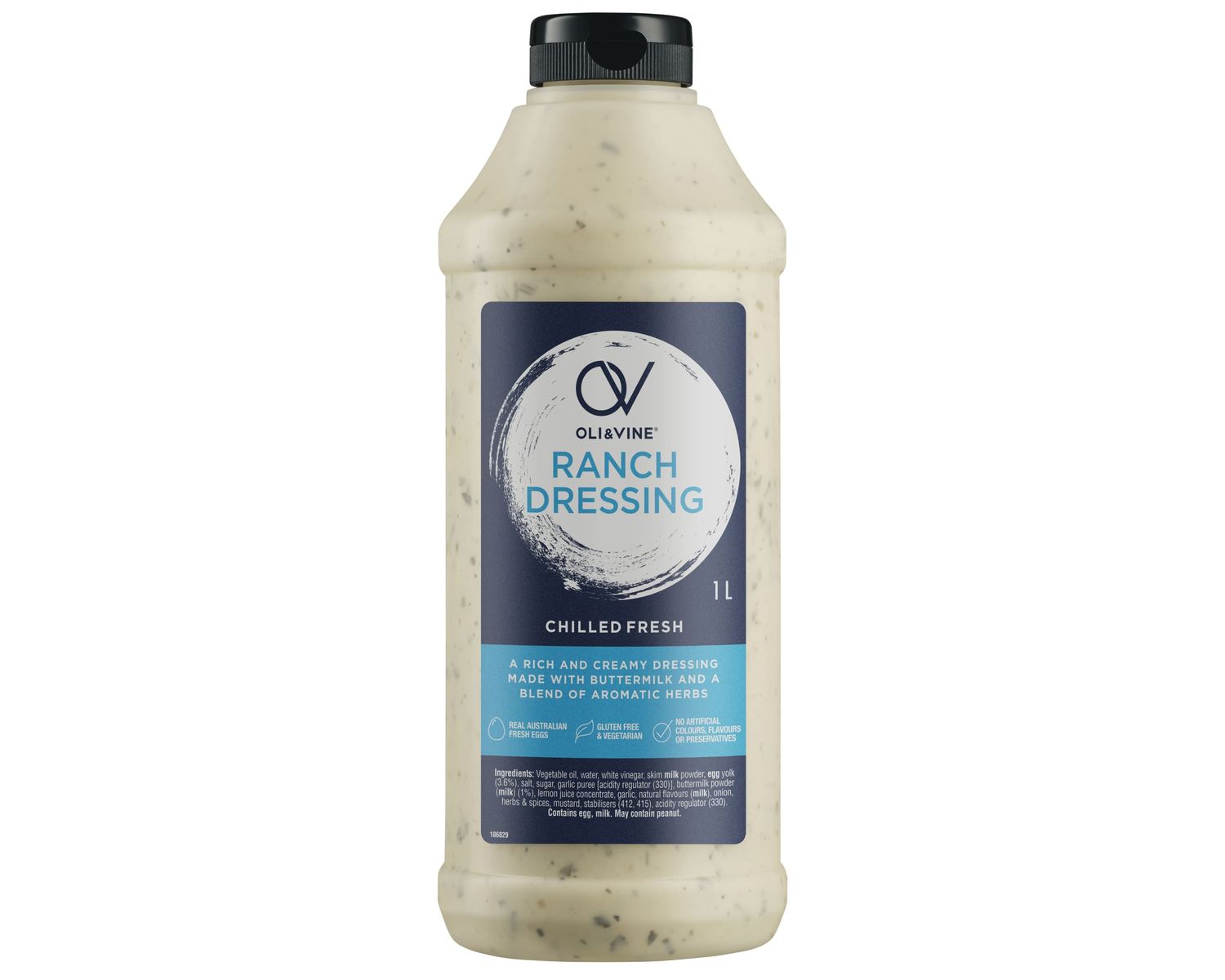 Oli & Vine Ranch Dressing 1ltr