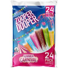 Zooper Dooper Carnival Flavours 24pk