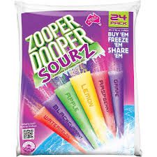 Zooper Dooper Sourz Flavours 24pk