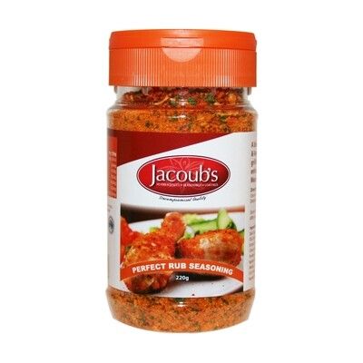 Jacoubs Perfect Rub Seasoning 220g