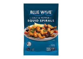 Blue Wave Salt & Pepper Squid Spirals 1kg