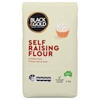 Black & Gold Self Raising Flour 1kg