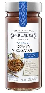 Beerenberg Creamy Stroganoff Meal Base 240ml