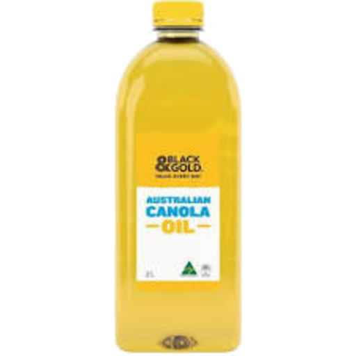 Black & Gold Canola Oil 2LTR