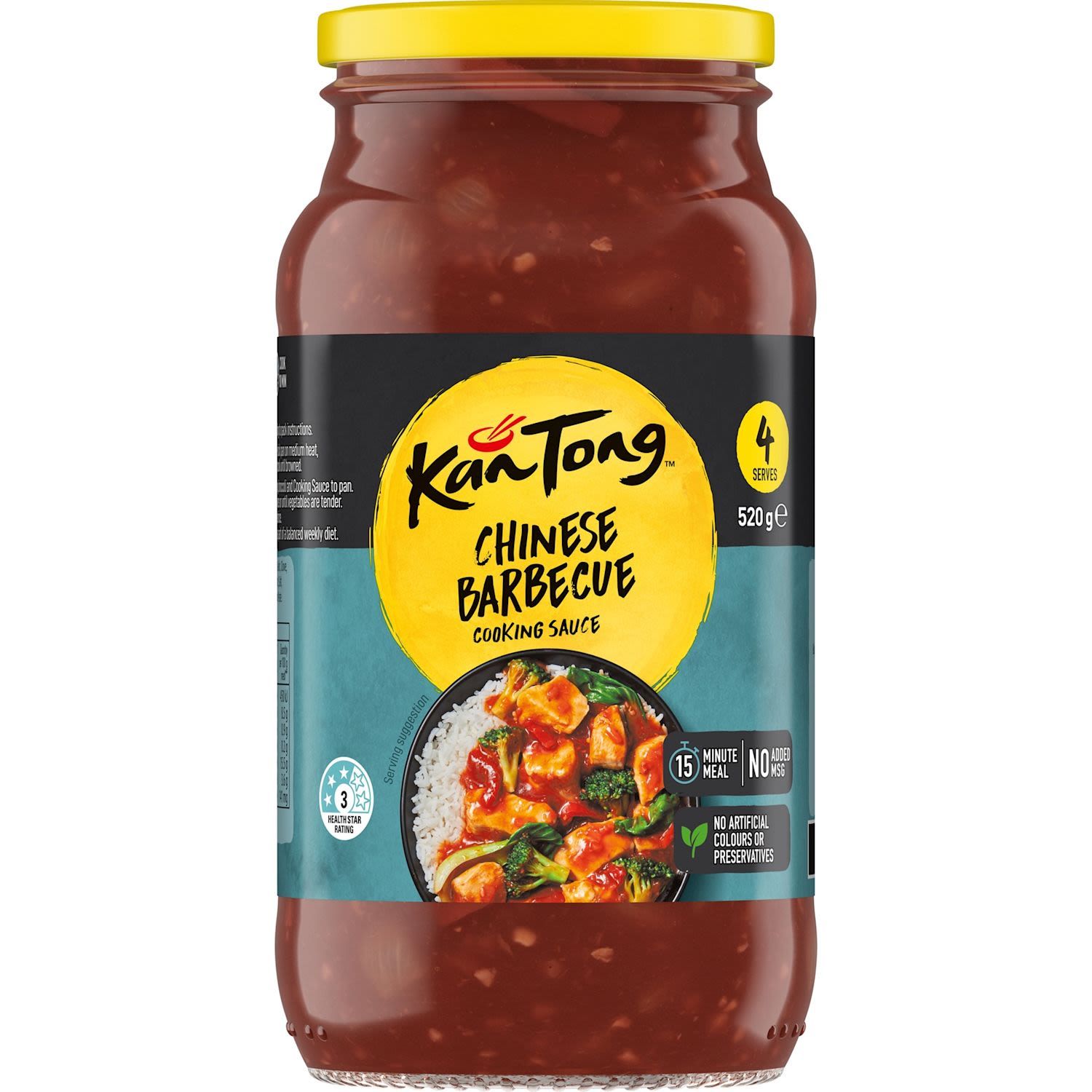 Kan Tong Chinese BBQ Stir Fry Cooking Sauce 520g