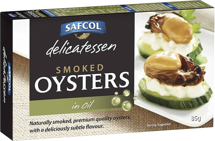 Safcol Smoked Oysters in Oil 85g