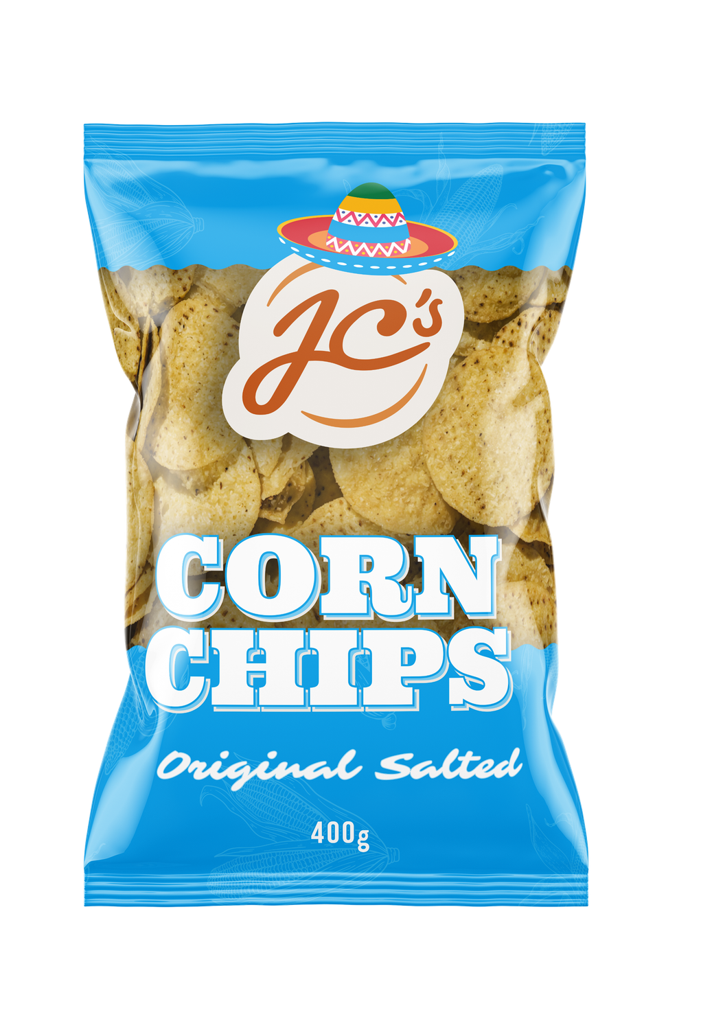 JC's Corn Chips Original Salted 400g