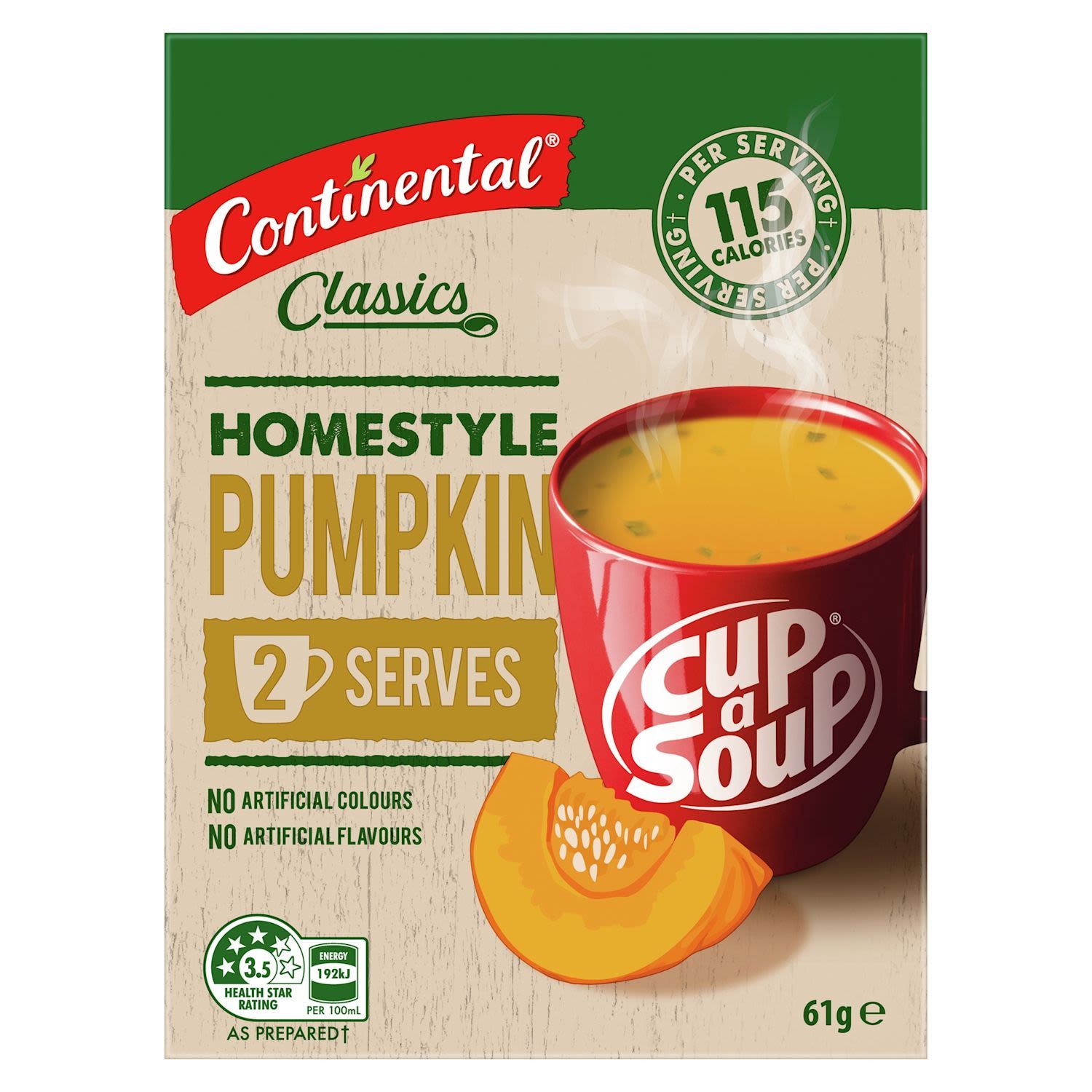 Continental Cupa Pumpkin Soup 4 serve