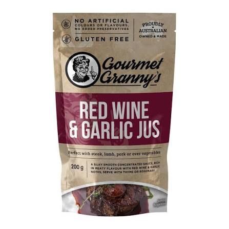 Gourmet Granny's Red Wine & Garlic Jus 300g