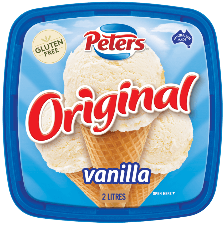 Peters Vanilla Ice Cream Originals 2L