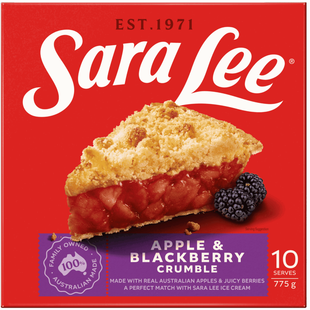 Sara Lee Apple Berry Deep Dish Crumble 775g