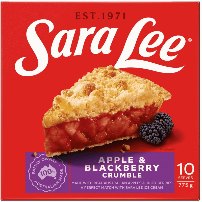 Sara Lee Apple Berry Deep Dish Crumble 775g