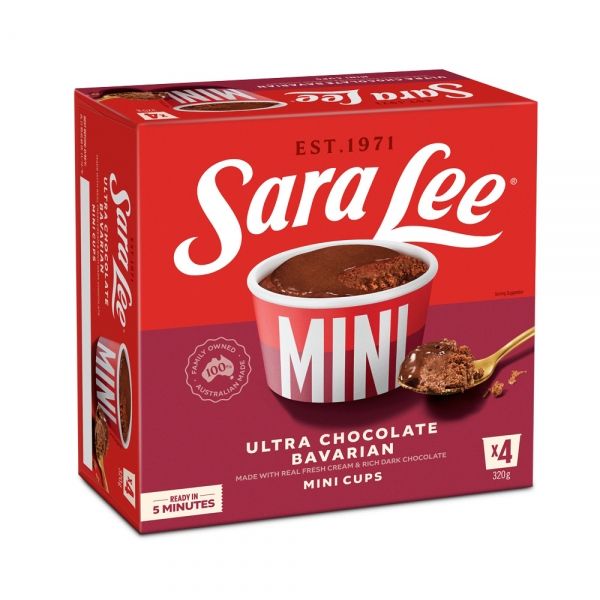 Sara Lee Choc Bavarian Mini Cups 320g (4)