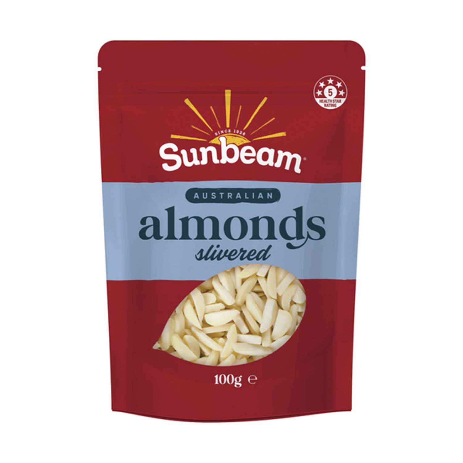 Sunbeam Slivered Almonds 100g