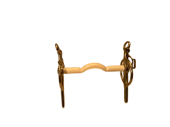 Nathe Driving Bits Liverpool bar thin mouthpiece for sensitive horses