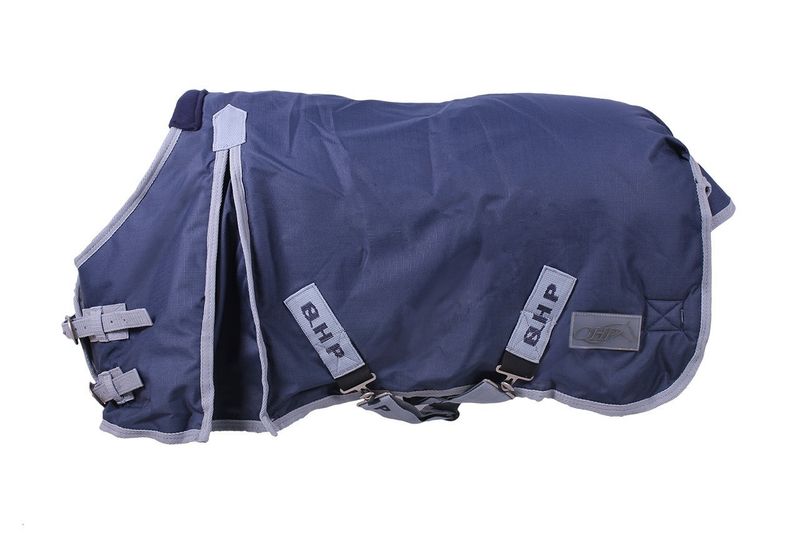 QHP Falabella blanket Turnout 200 grams navy