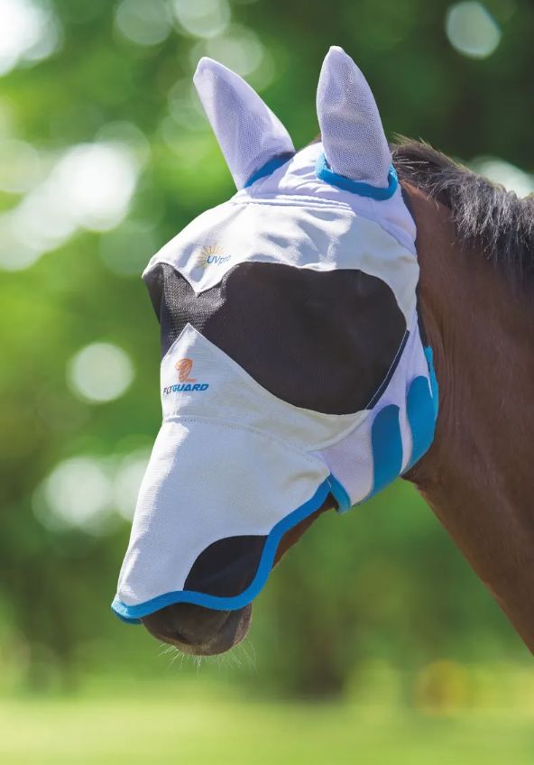 Shires Fly Mask FlyGuard Pro Sun Shade