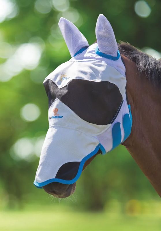 Shires Fly Mask FlyGuard Pro Sun Shade