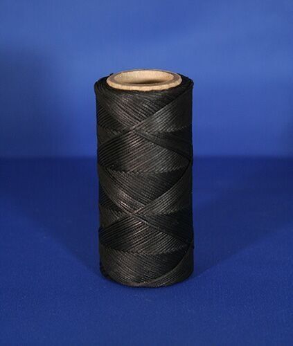 Pektouw, black braid yarn