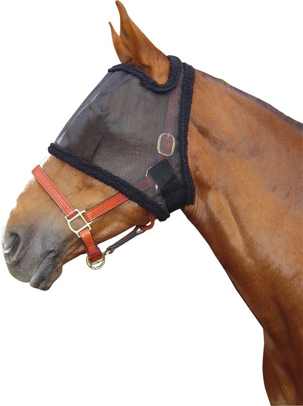 Harry&#39;s Horse Fly Mask without ears Black