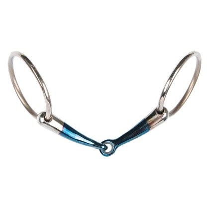 Harry&#39;s Horse Loose ring snaffle Jointed mouthpiece Sweet Iron 16mm