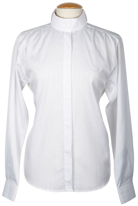 Harry&#39;s Horse race Dobby long sleeve blouse women