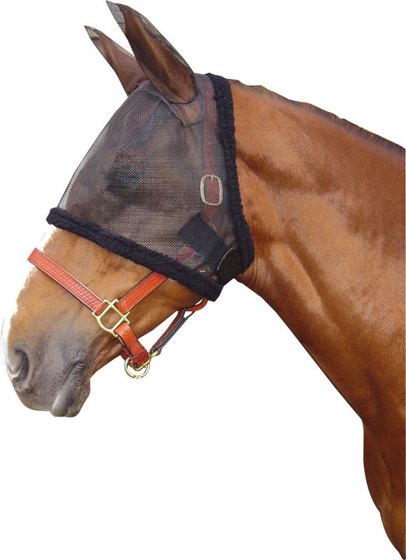 Harry&#39;s Horse Fly Mask with black ears