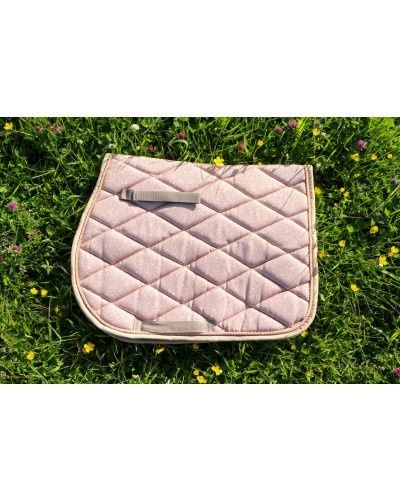 HB Sparkling Glitter Saddle Pad Gold