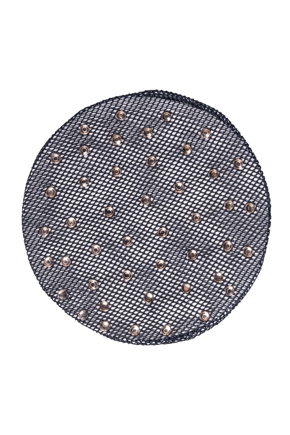HKM Hair net Rosegolden sparkle