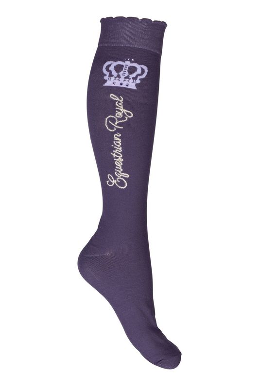 HKM Riding socks Lavender Bay