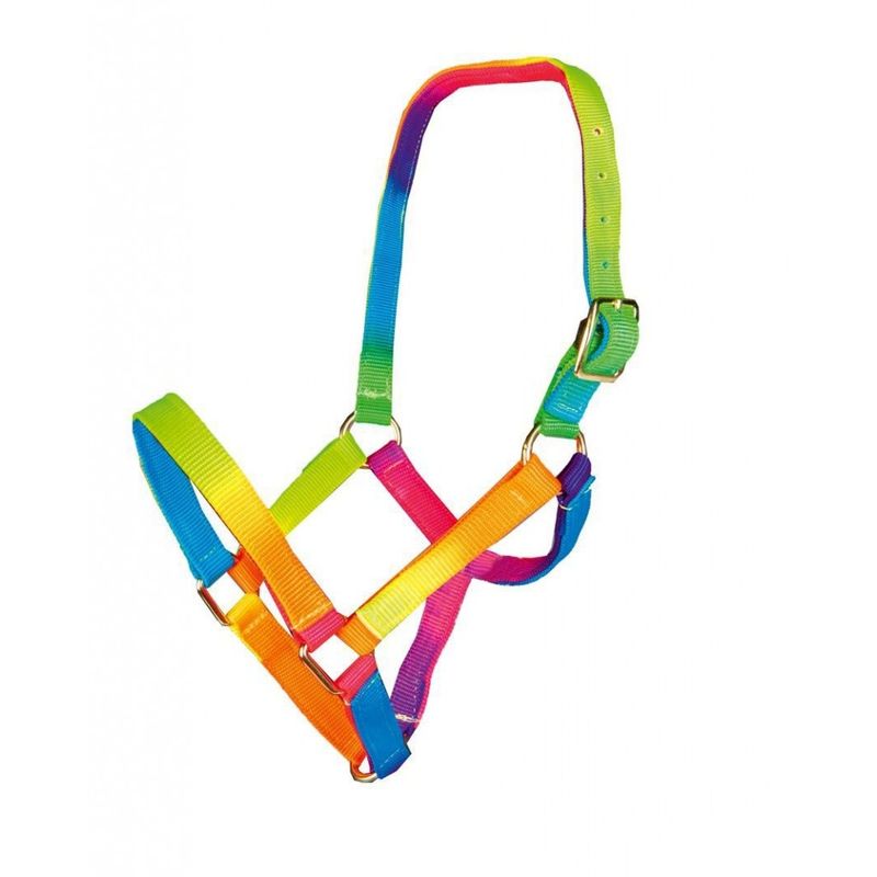 HKM Shetland pony head collar Multicolor