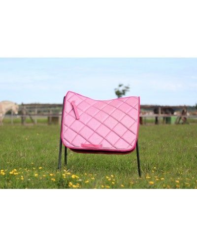 HB Saddle Pad Sparkling Glitter Pink