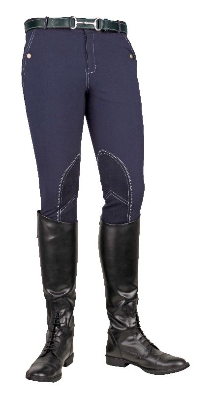 HKM Gentlemen Breeches dark blue Vera Classic Alos knee level