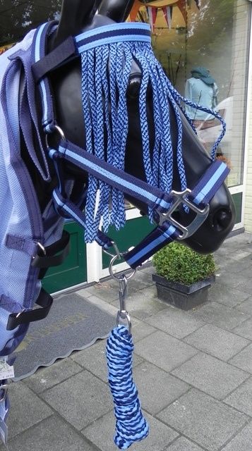 HKM Halter with Leadrope and Fly Fringes