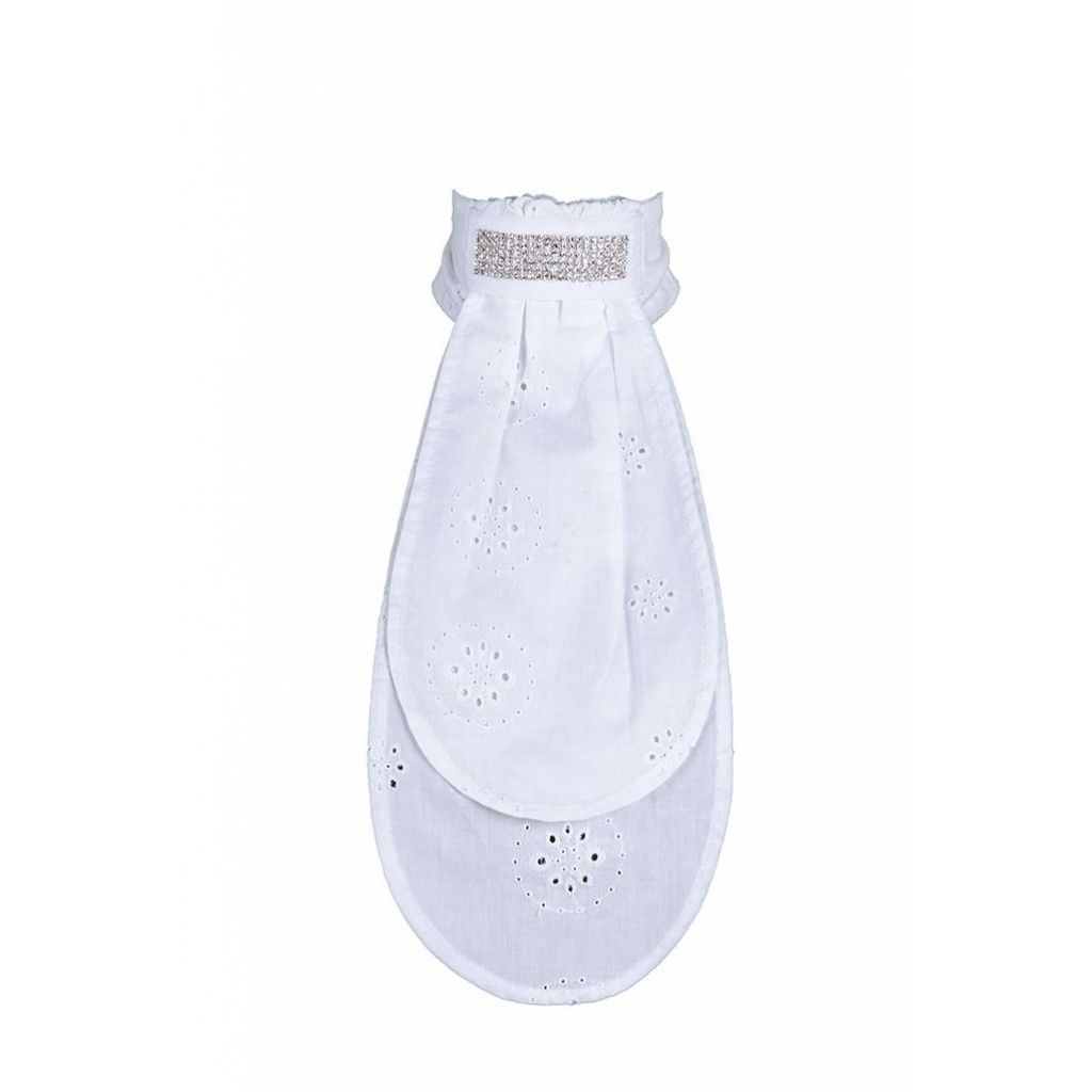 HKM Plastron exclusive white