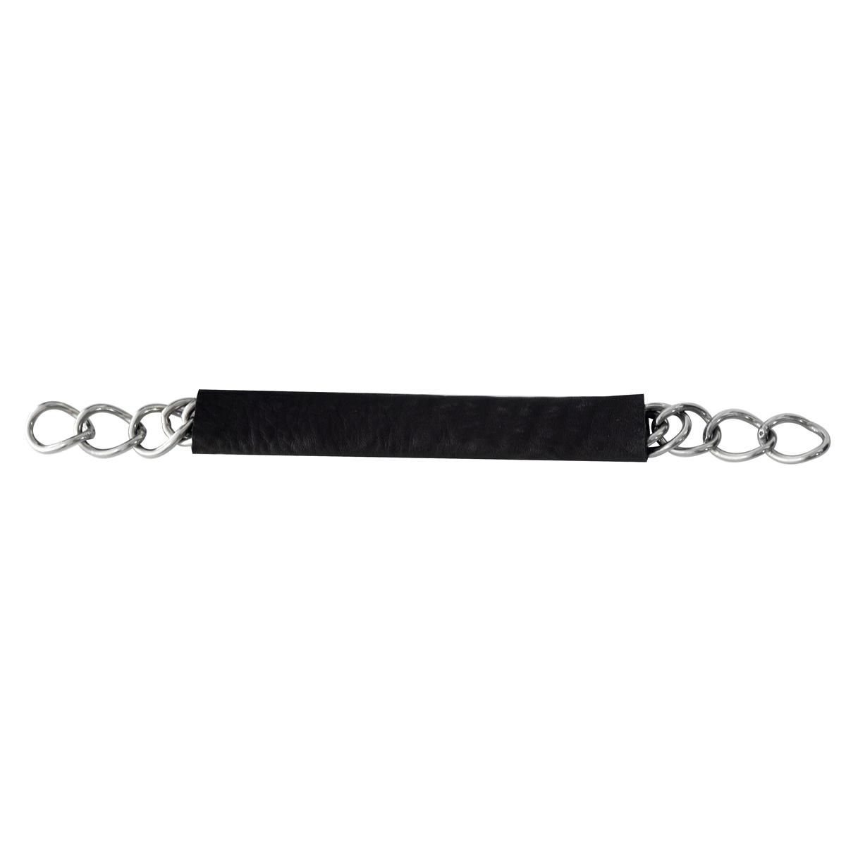 IR Lami-Cell Kinket Ting in stainless steel with black leather Full