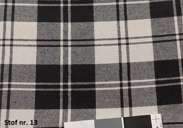 Letty&#39;s Design Driving apron summer model check black/white