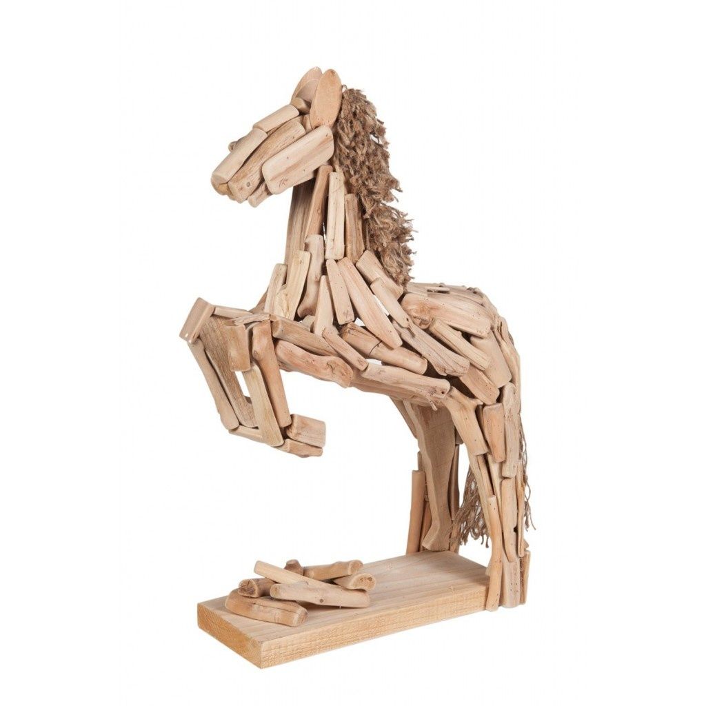 Figurine horse jump in 30 x 18 x 9 cm