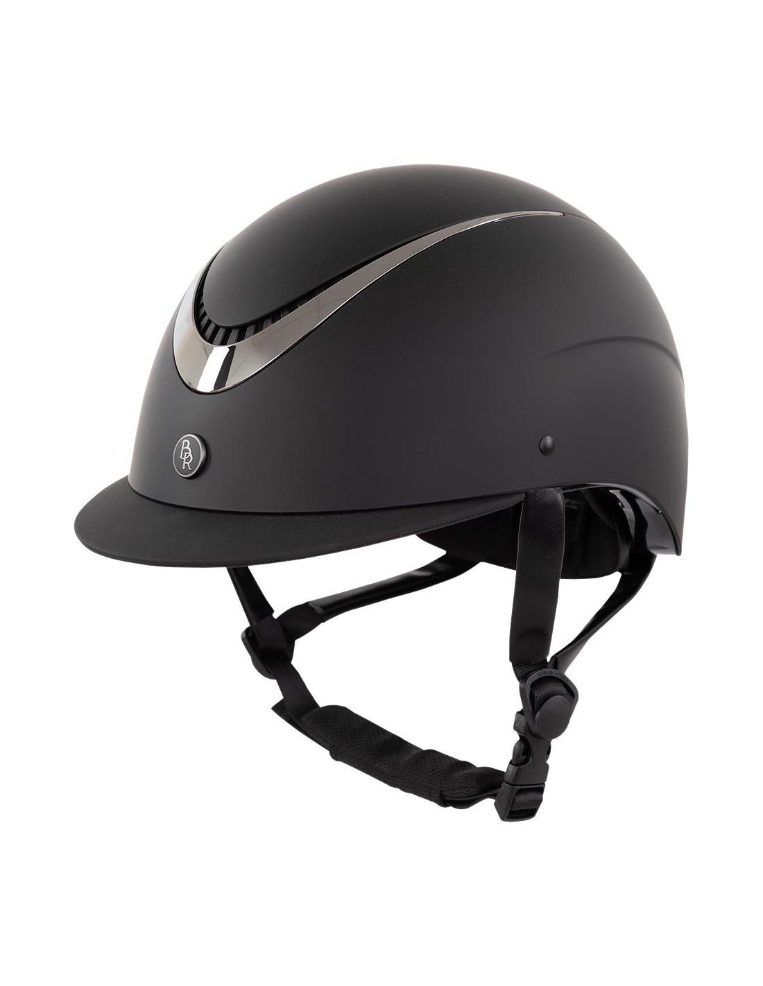 BR riding helmet Thèta Painted black