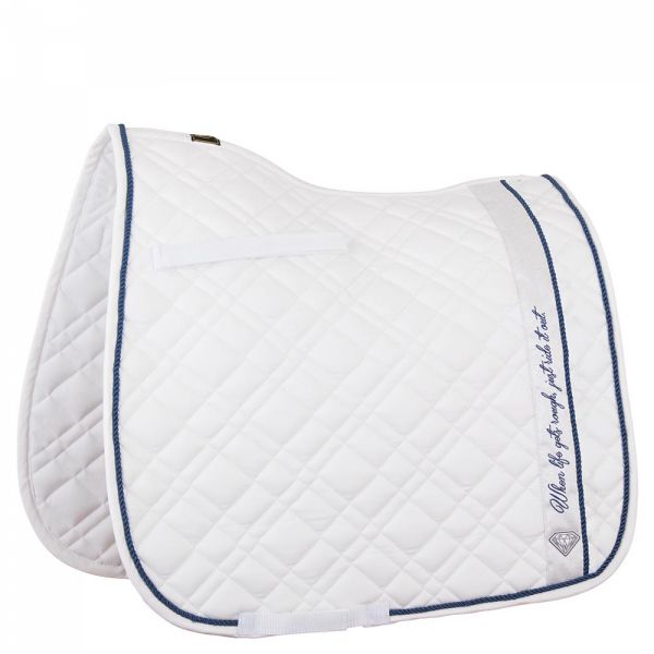 BR Saddle Pad Passion Aspen Dressage Competition white