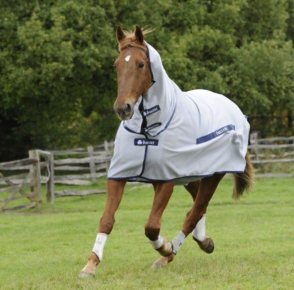 Bucas Buzz-Off Full Neck Blue