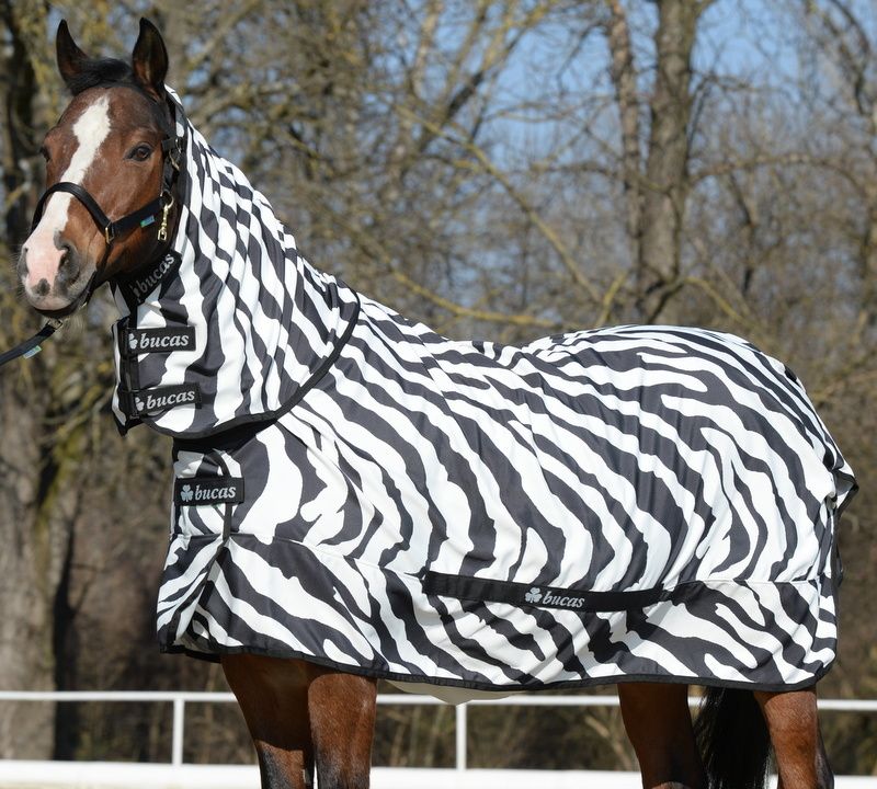 Bucas Sweet Itch itch blanket Zebra